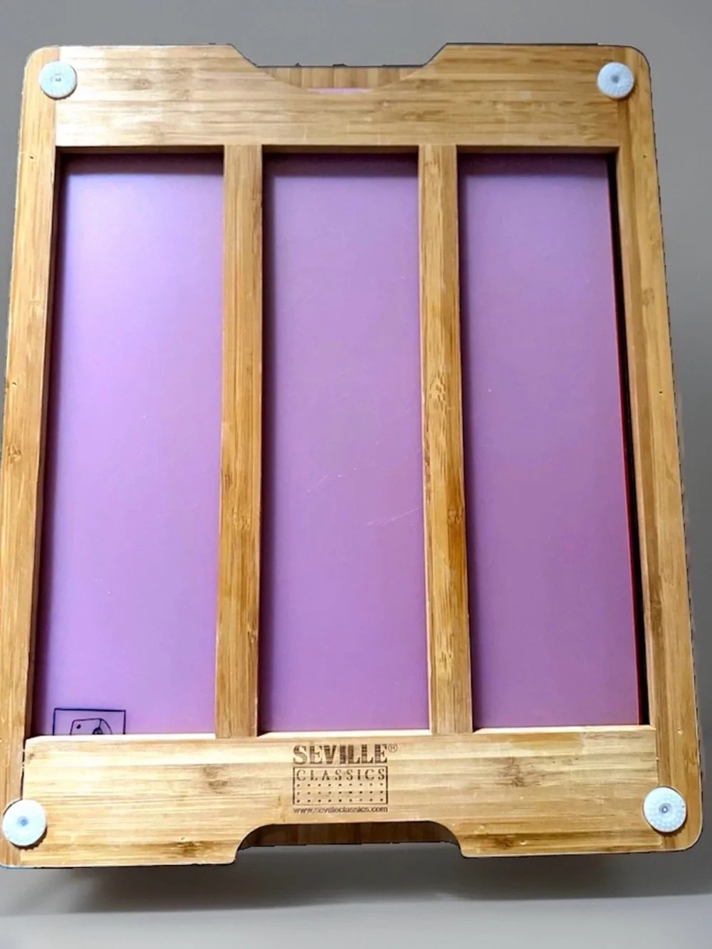 Seville Classics 7-Mat Bamboo Cutting Board Set BMB17076 - Pre-Owned Complete